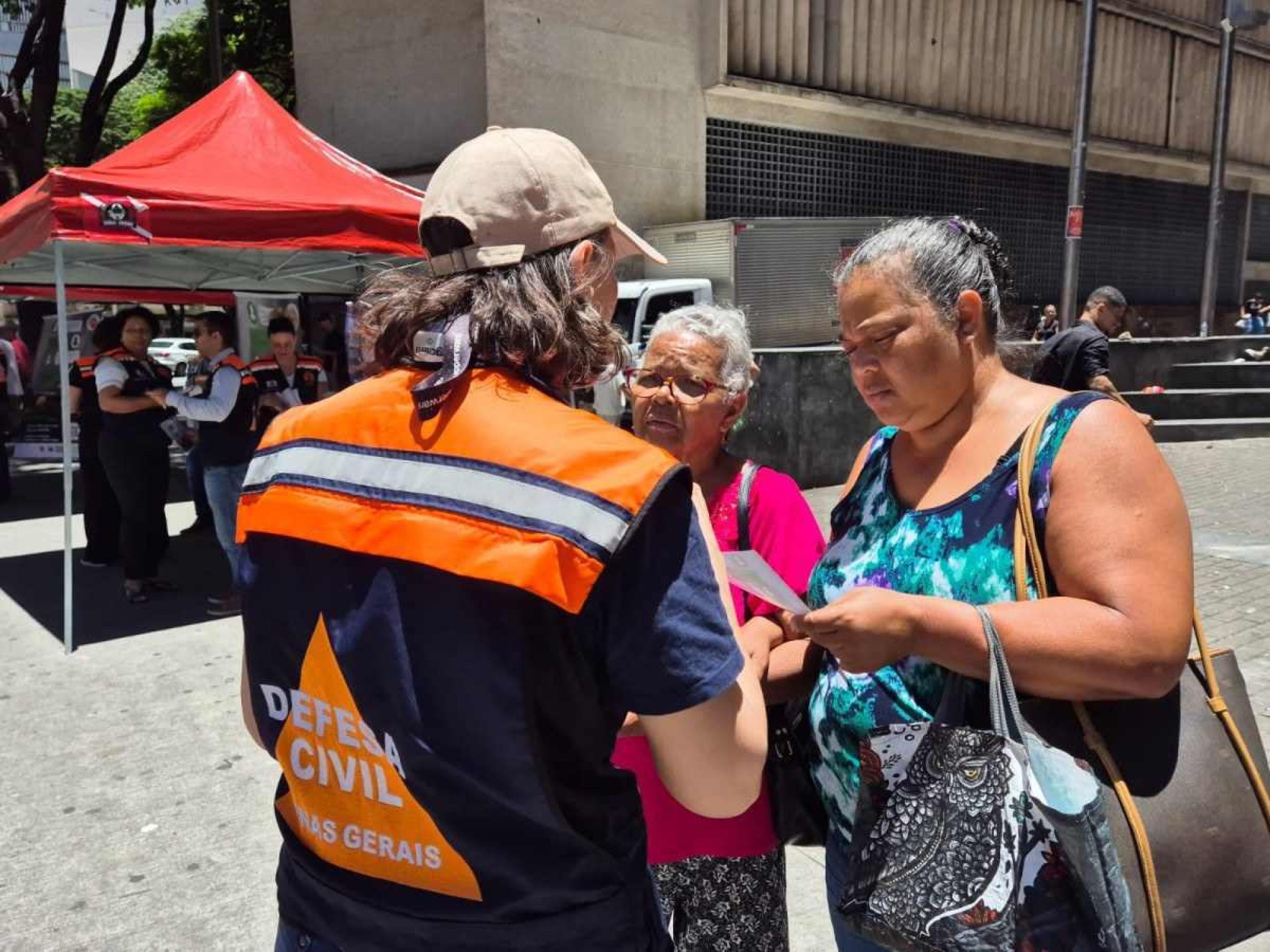 BH: ação de conscientização na Praça Sete celebra 47 anos da Defesa Civil