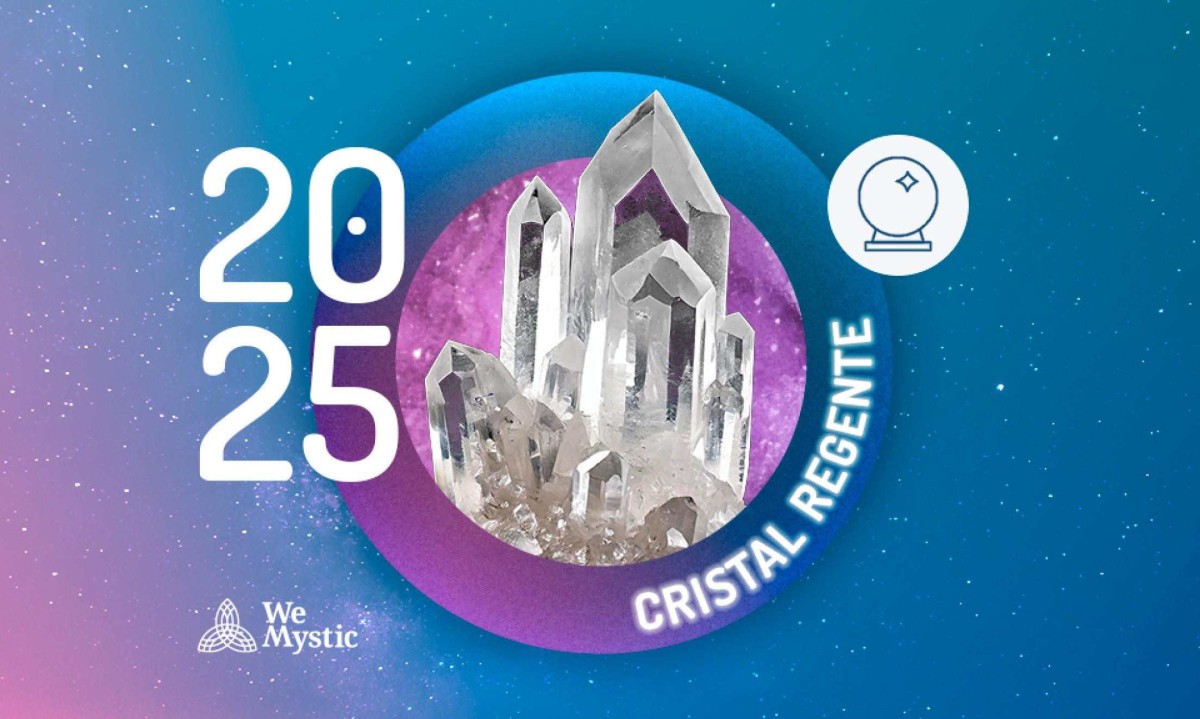 Cristal regente de 2025: um encontro entre expansão e sabedoria -  (crédito: Wemystic)