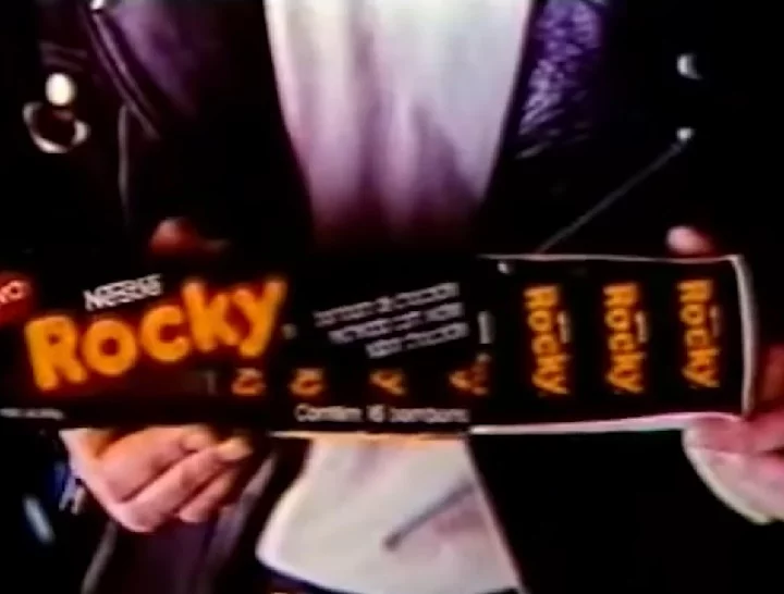 Rocky, da Nestlé: Ainda na década de 90, a Nestlé lançou o chocolate Rocky numa tentativa de concorrer com o BIS, mas acabou sendo um grande fracasso e o bombom não resistiu muito tempo no mercado.