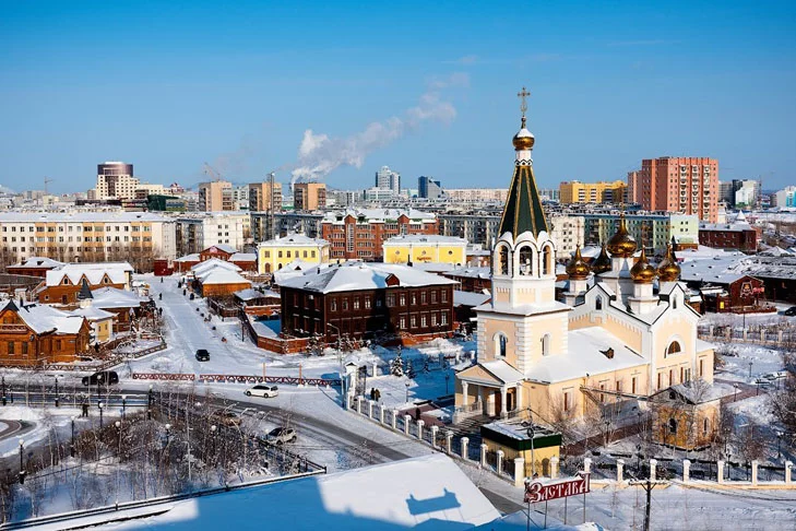 Yakutsk é a maior cidade do mundo construída sobre um 