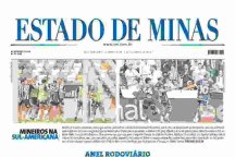 CONFIRA A CAPA DO ESTADO DE MINAS DO DIA 09/12/2024