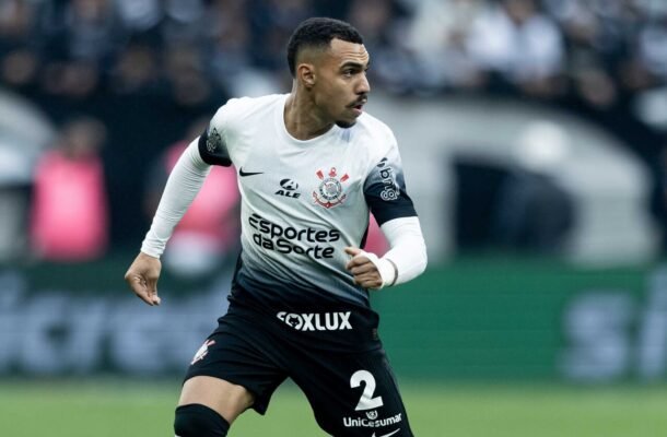 MATHEUZINHO: Apareceu muito bem no ataque, contribuindo para o primeiro gol do Corinthians, e foi seguro na defesa, especialmente contra Soteldo. NOTA: 6,5. Foto Rodrigo Coca/Agência Corinthians