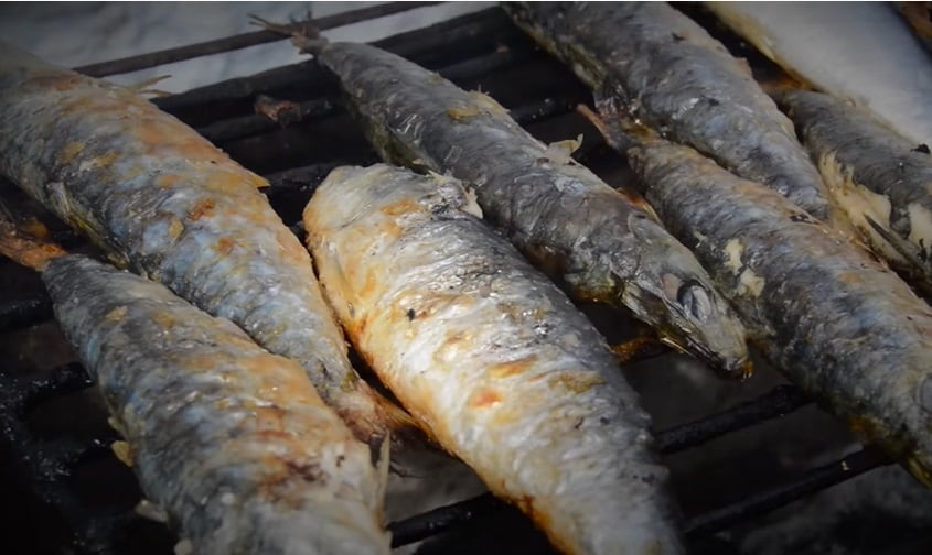 Sardinha - Peixe que habita zonas costeiras do Atlântico e do Mediterrâneo, muito comum em pescarias, pois vive em grandes cardumes. Popular, é vendido também em lata, puro ou com condimentos. Acompanha bem várias refeições, especialmente com limão, e serve para lanche combinando com o pão. Ajuda na concentração, nas habilidades motoras e no controle da pressão arterial. 100 gramas do peixe fresco têm 114 calorias. 