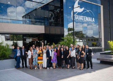 A ACATE e a AEB (Associação de Comércio Exterior do Brasil) são as duas únicas entidades brasileiras filiadas à ALES, o que permitiu a participação na comitiva e a troca de experiências com diversas câmaras de comércio e agências de exportação de países da América Latina -  (crédito: Divulgação)