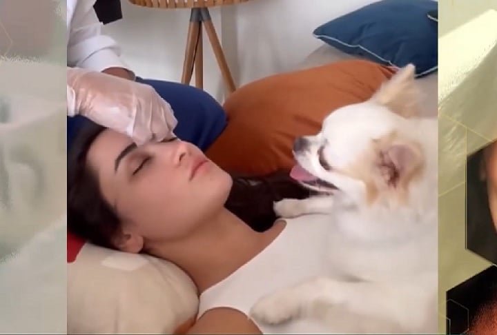 O tratamento inclui fisioterapia facial três vezes ao dia, com exercícios e alongamentos, o que, segundo a artista, já trouxe pequenas melhorias em uma semana.