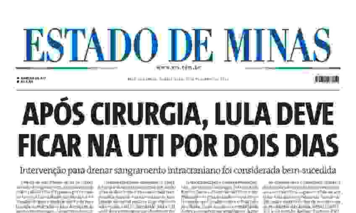 Capa do dia -  (crédito:  jwilsoncarvalho.mg)