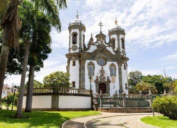 Igreja de São Francisco de Assis é um dos vários templos históricos de São João Del Rei -  (crédito: Victor Schwaner/Divulgação)