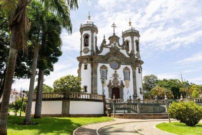 Igreja de São Francisco de Assis é um dos vários templos históricos de São João Del Rei -  (crédito: Victor Schwaner/Divulgação)