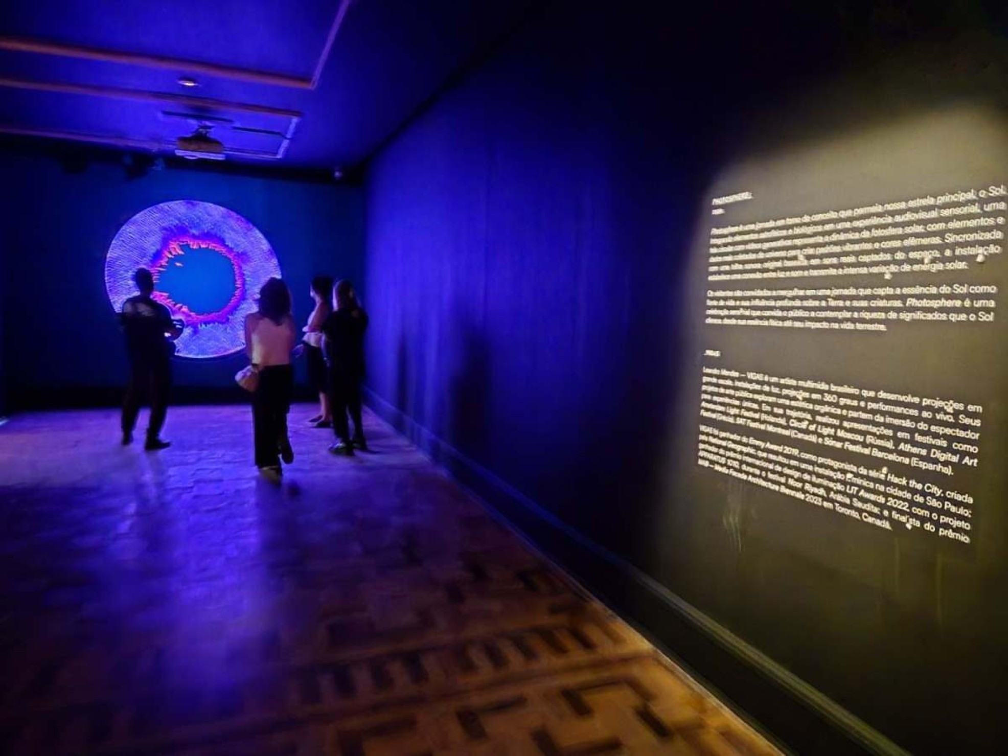 Mostra imersiva de arte digital 