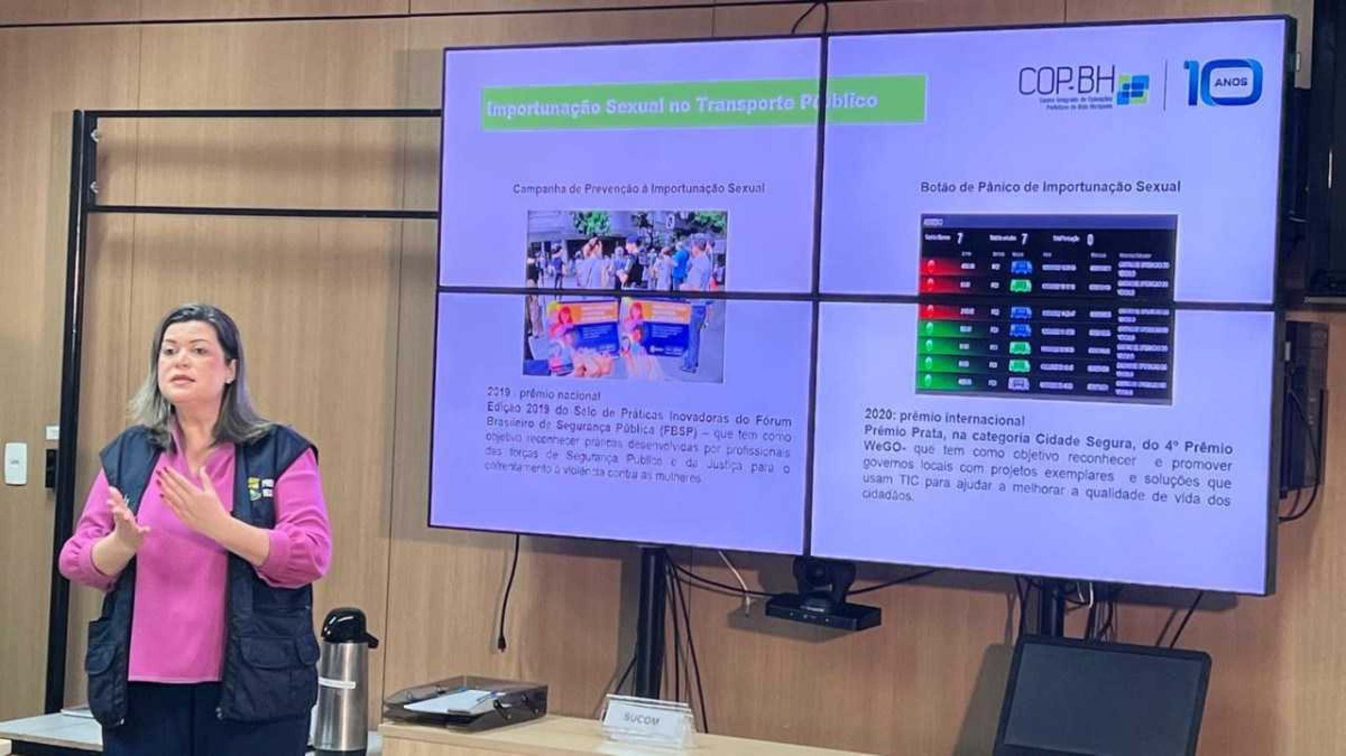 PBH APP permite denúncia de importunação sexual no transporte público
