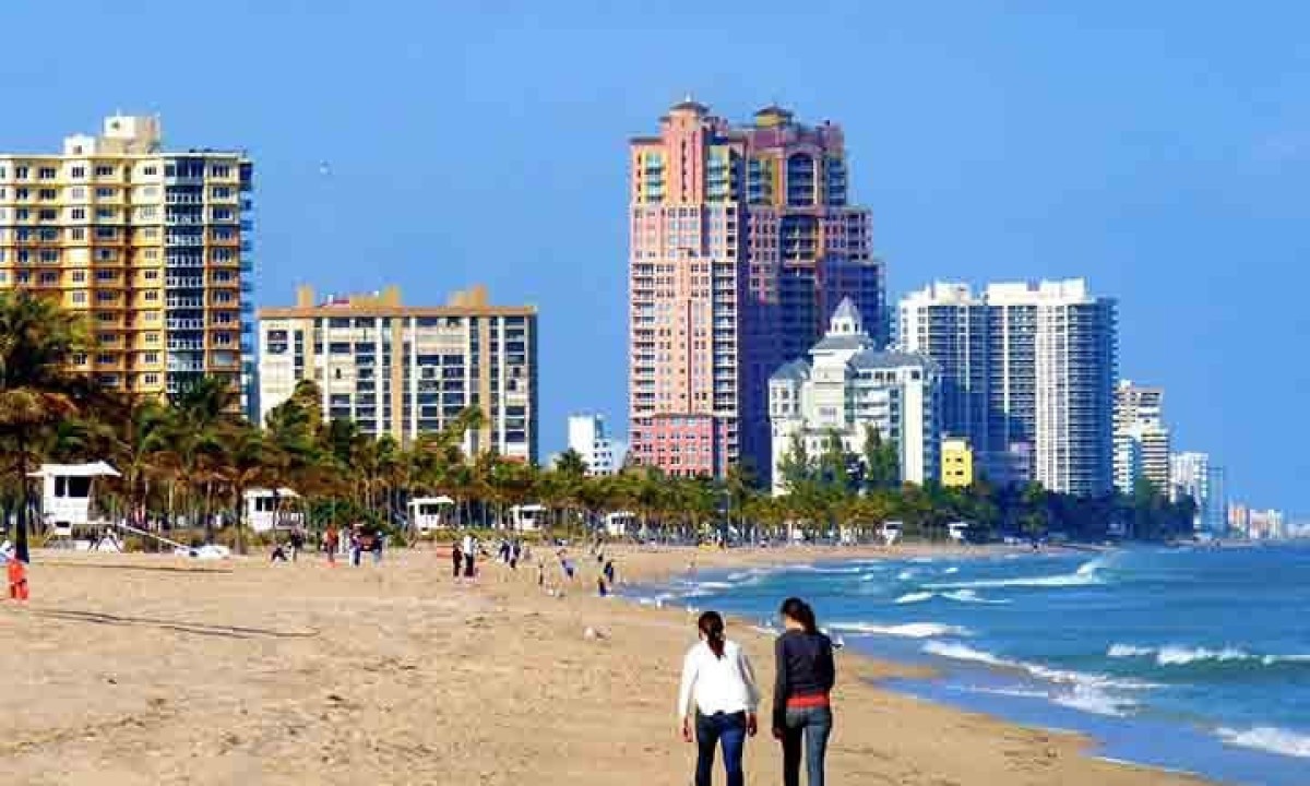 De acordo com o Escritório Nacional de Viagens e Turismo (NTTO), dos Estados Unidos, a Flórida é o estado norte-americano mais visitado por estrangeiros. Fort Lauderdale só perde para Miami e Orlando. 
 -  (crédito: Imagem de vonpics por Pixabay)