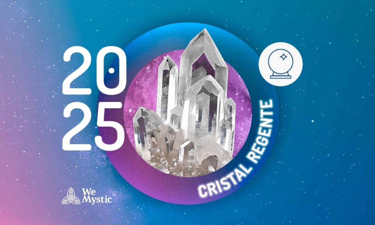 Cristal regente de 2025: um encontro entre expansão e sabedoria -  (crédito: Wemystic)