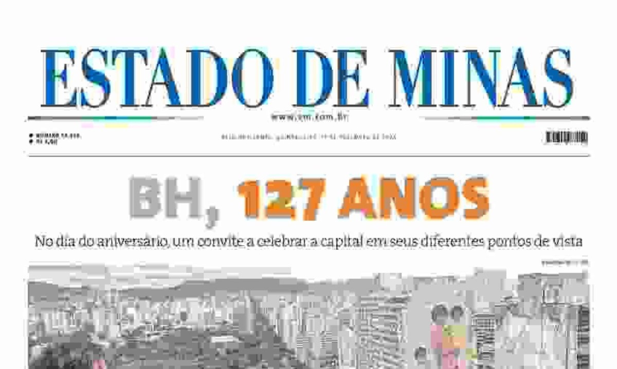 Estado de Minas -  (crédito: Capa do Estado de Minas)