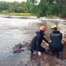 Corpo encontrado no Rio Tijuco pode ser de jovem desaparecida - DivulgaÃ§Ã£o/CBMG