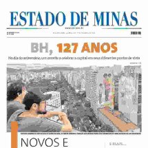 CONFIRA A CAPA DO ESTADO DE MINAS DO DIA 12/12/2024 - Capa do Estado de Minas