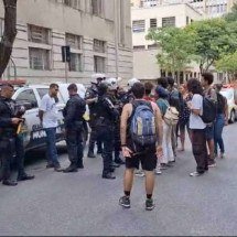 BH: dupla é detida suspeita de agredir guarda em manifestação - Túlio Santos / EM / D.A Press