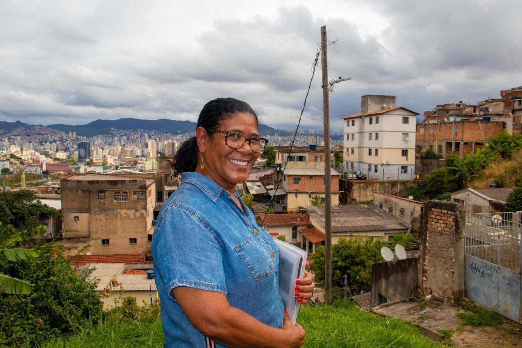 A família de Valéria Borges veio do interior de Minas Gerais no fim do século 19 e morou na Pedreira Prado Lopes