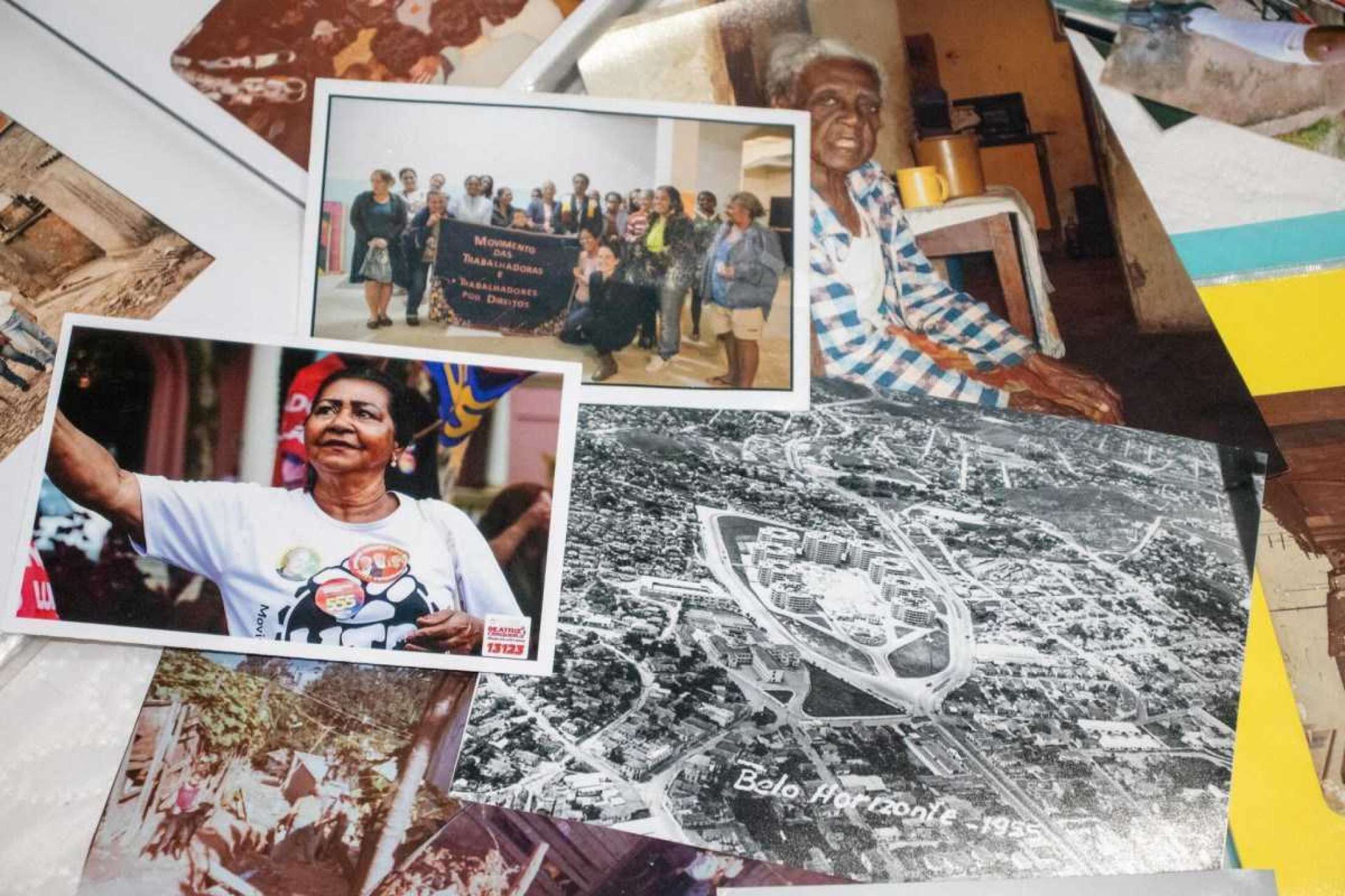 Valéria Borges conhece cada pessoa e cada história que fazem parte de seus álbuns de fotografias-Layane Costa/EM/D.A Press