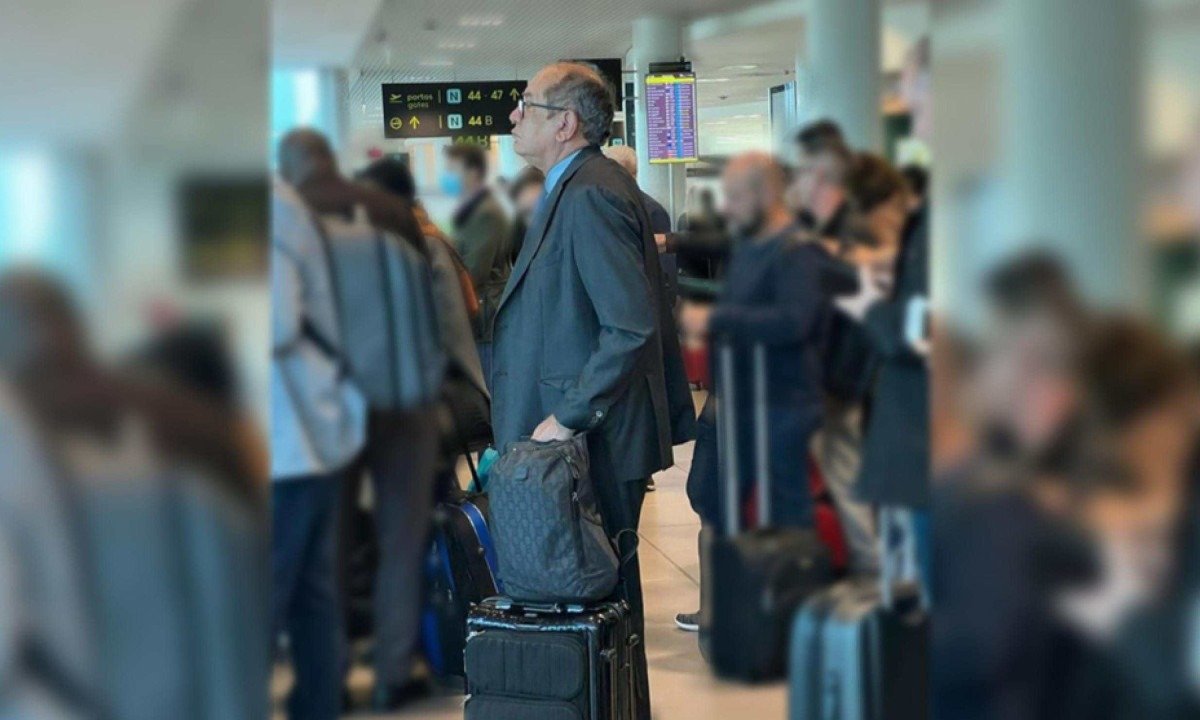 Com militar que enviou foto de Gilmar e voou com o ministro, PF indicia mais três -  (crédito: Platobr)
