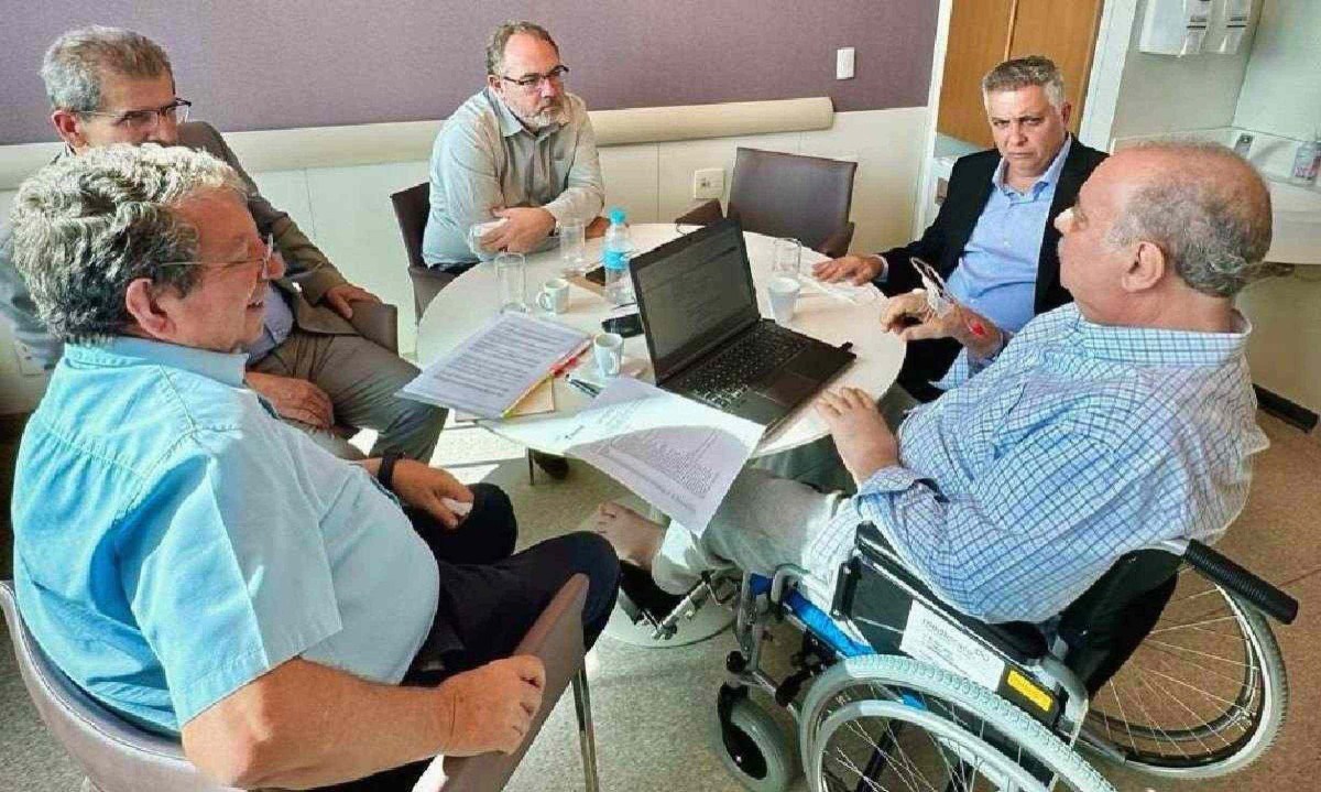 Fuad Noman está internado no Mater Dei desde sexta-feira (6/12) -  (crédito: Reprodução/Redes Sociais)