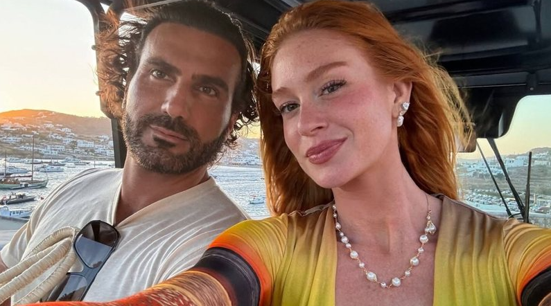 Abdul e Marina em eio de lancha -  (crédito: reprodução/instagram)