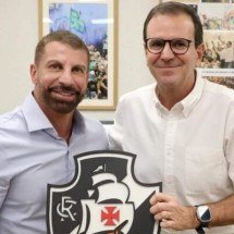 Pedrinho e Eduardo Paes se reuniram visando o potencial construtivo de São Januário -  (crédito: Foto: Divulgação)