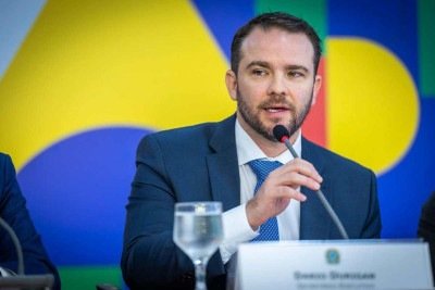 Hoje, Dario Durigan &eacute; o n&uacute;mero dois de Fernando Haddad no Minist&eacute;rio da Fazenda -  (crédito: Diogo Zacarias/MF)