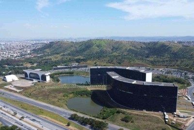 Vista da Cidade istrativa, no Bairro Serra Verde, na Região de Venda Nova -  (crédito: Leandro Couri/EM/D.A Press)