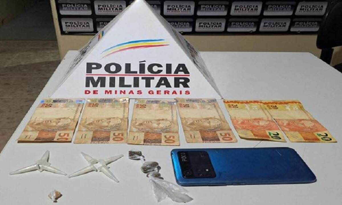 Homem que fazia delivery de drogas em cidade mineira é preso