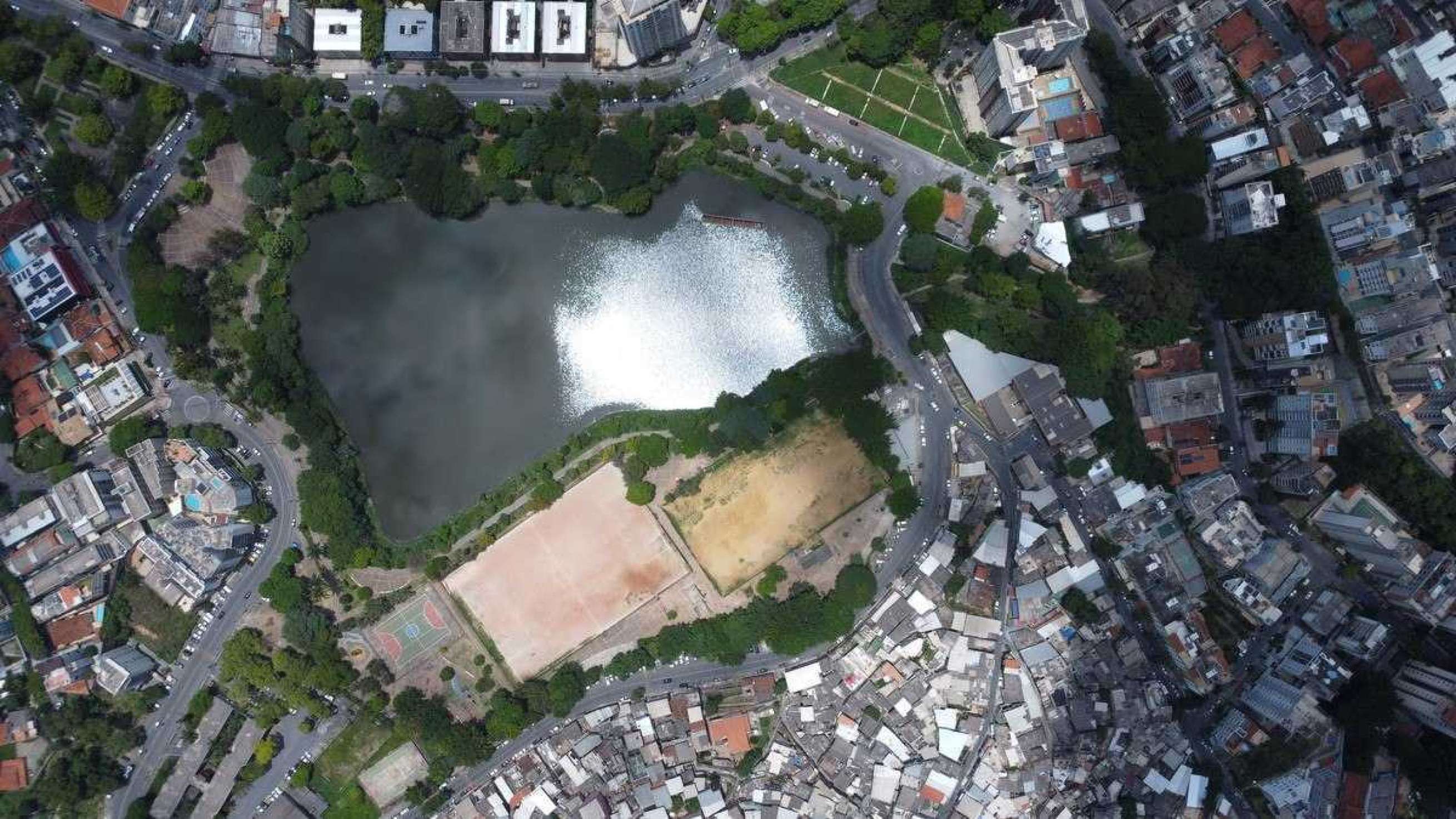 Barragem Santa Lúcia, na Região Centro-Sul