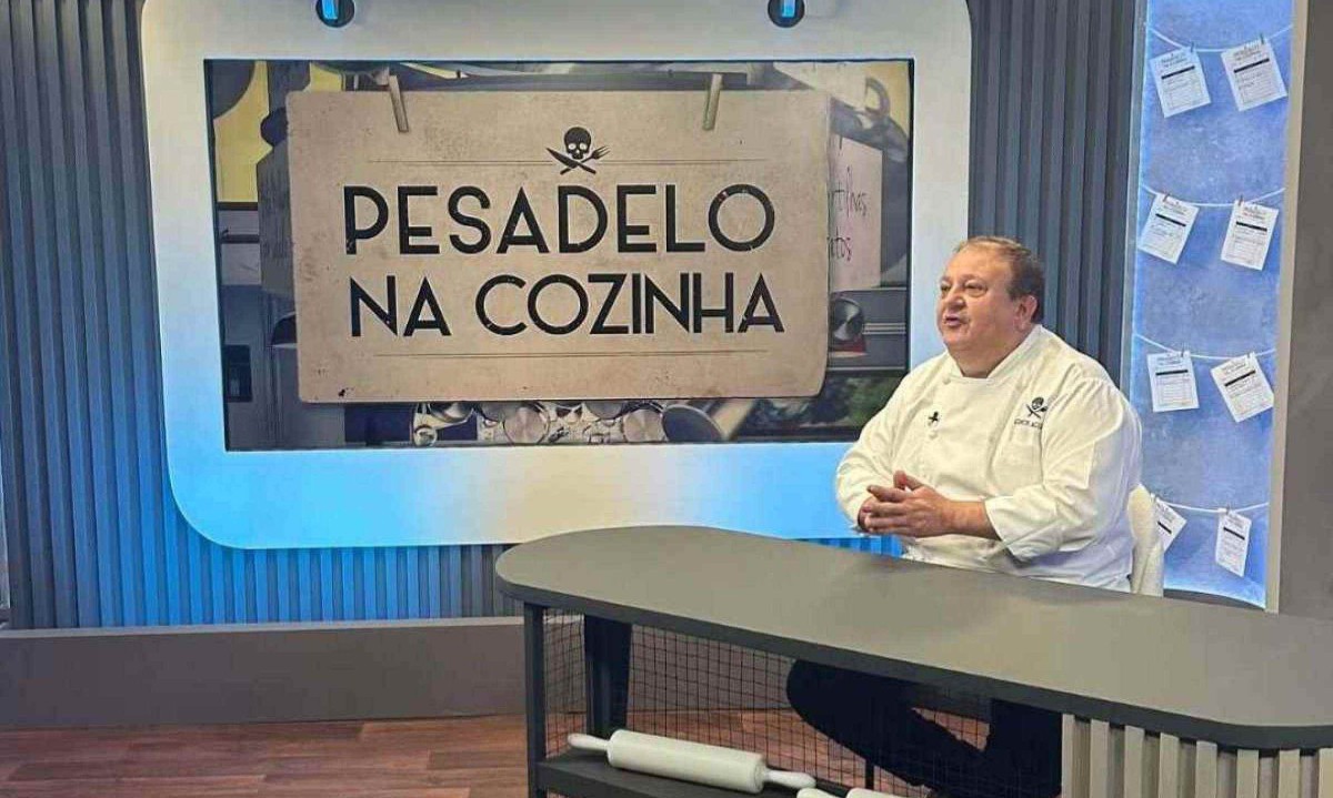 O chef Erick Jacquin decide quem será transformado por sua consultoria -  (crédito: Instagram/Reprodução)