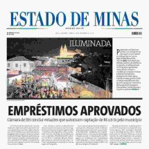 CONFIRA A CAPA DO ESTADO DE MINAS DO DIA 14/12/2024 - Capa do Estado de Minas