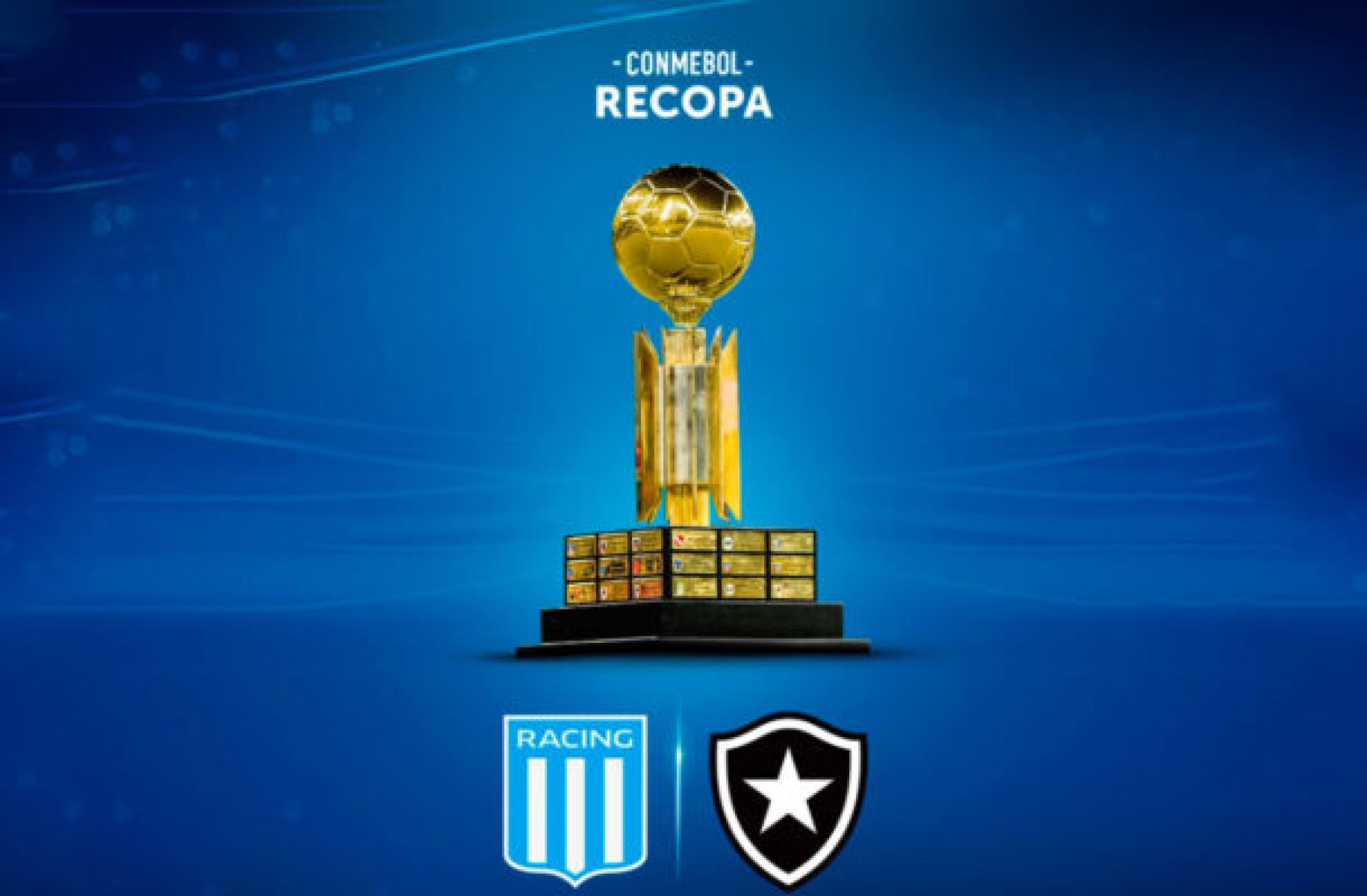 Conmebol anuncia datas da Recopa entre Botafogo e Racing, da Argentina