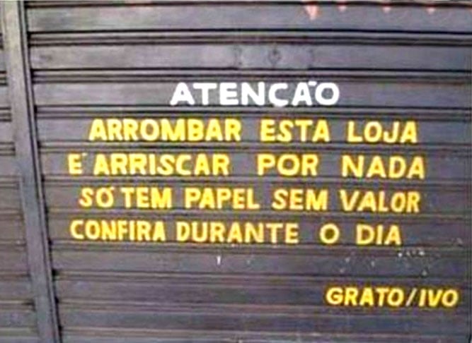 Esse aí prefere convidar o ladrão para uma 