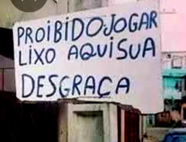 Aproveitamos para mostrar placas de outros tipos de aviso pelo Brasil. Algumas tem avisos pitorescos, outras são ameaçadoras. Mas todas acabam provocando risos em quem passa. 