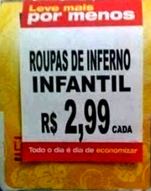 Inferno? Os pais têm que passar longe dessa prateleira...