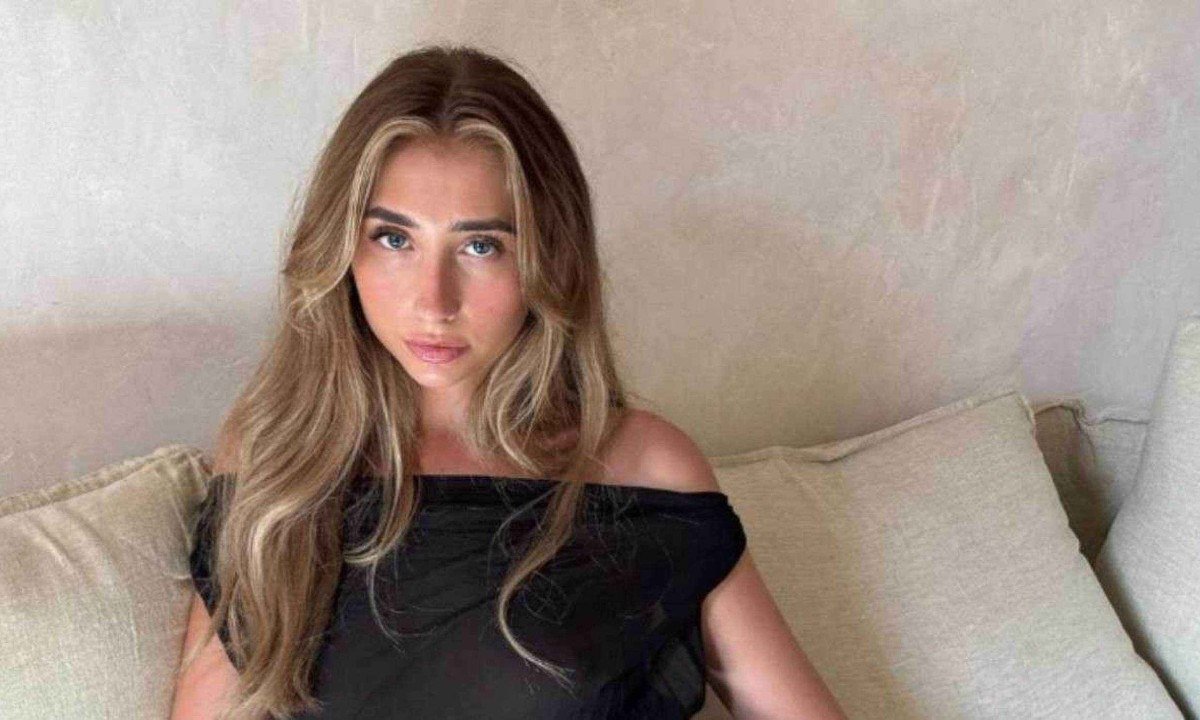 Modelo Lily Phillips chorou ao reviver dia em que fez sexo com 101 homens -  (crédito: Reprodução / Instagram)