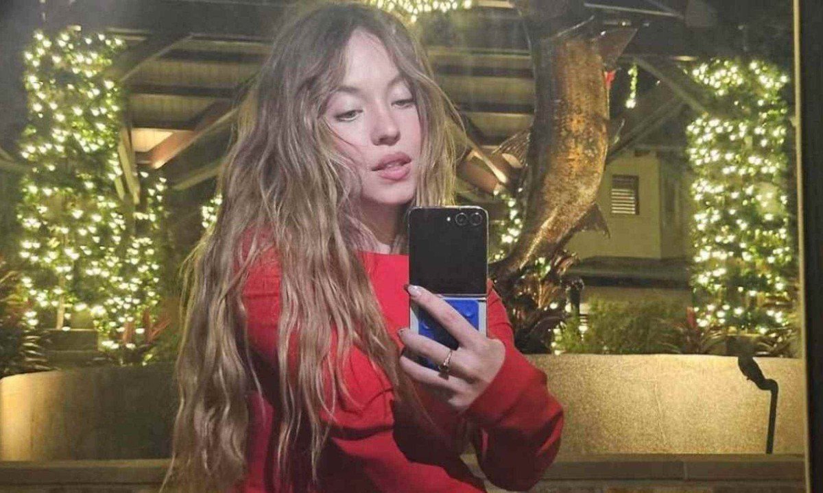 Sydney Sweeney rebateu críticas a seu corpo e mostrou que irá viver boxeadora no cinema -  (crédito: Reprodução / Instagram)
