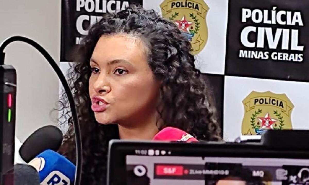 A delegada Melina Clemente aguarda pelo exame feito em hospital de Contagem para concluir inquérito -  (crédito: PCMG)