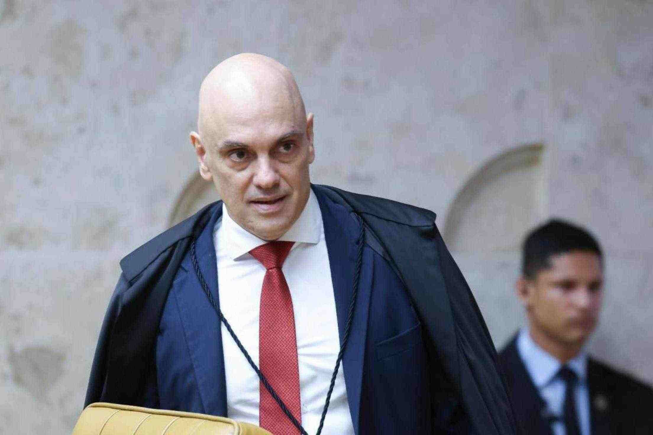 Ministro Alexandre de Moraes estende inquérito sobre fake news -  (crédito: Antonio Augusto/STF)