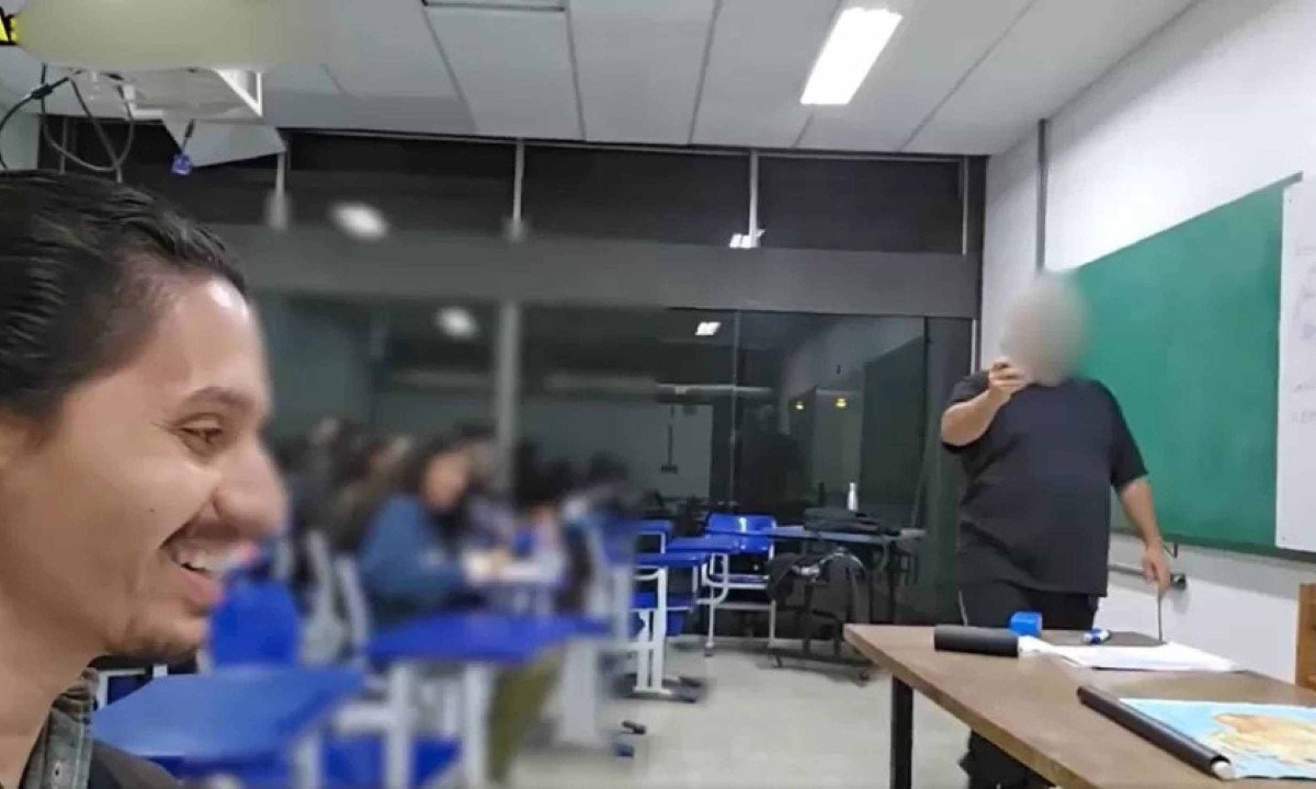 A UnB passou a investigar o youtuber após professores e colegas acusá-lo de gravar aulas sem autorização -  (crédito: Redes sociais/Reprodução)