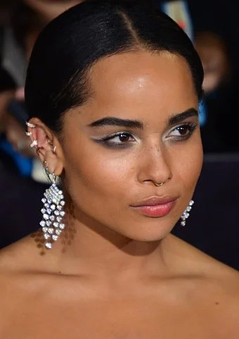 Zoë Kravitz - Filha do cantor Lenny Kravitz, é atriz, cantora e modelo americana. Nascida em Los Angeles, em 1º de dezembro de 1988.