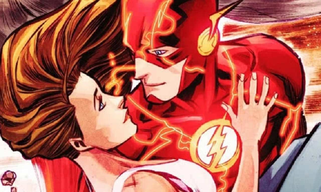 Um deles é Barry Allen, que é o parceiro de Iris. Eles têm uma união forte, sólida e fundamental para o desenvolvimento do universo do personagem mais rápido do mundo.-Divulgação