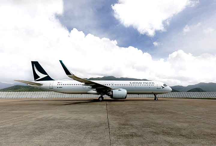 A Cathay Pacific Airways teve um boa ascensão, saindo do oitavo para o quinto lugar.  Fundada em 24 de setembro de 1946. Sediada em Hong Kong, na China. Tem 181 aviões. 