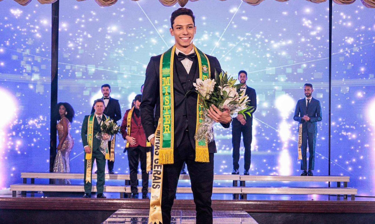 Mineiro vence Mister Brasil do Festival Nacional da Beleza Integral -  (crédito: Divulgação/Anderson Pontes)