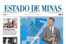 Capa impressa do Estado de Minas de 18/12/2024