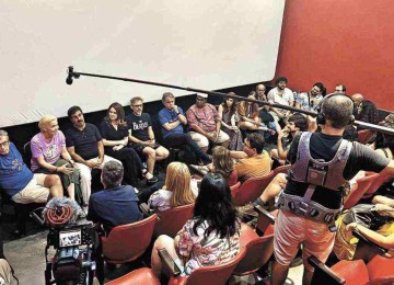 Debate no Galpão Cine Horto reuniu atores da trupe mineira e do espetáculo 