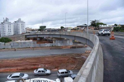 PBH liberou alça do viaduto na interseção da Waldomiro Lobo e Cristiano Machado em novembro -  (crédito: Gladyston Rodrigues/EM/D.A. Press)