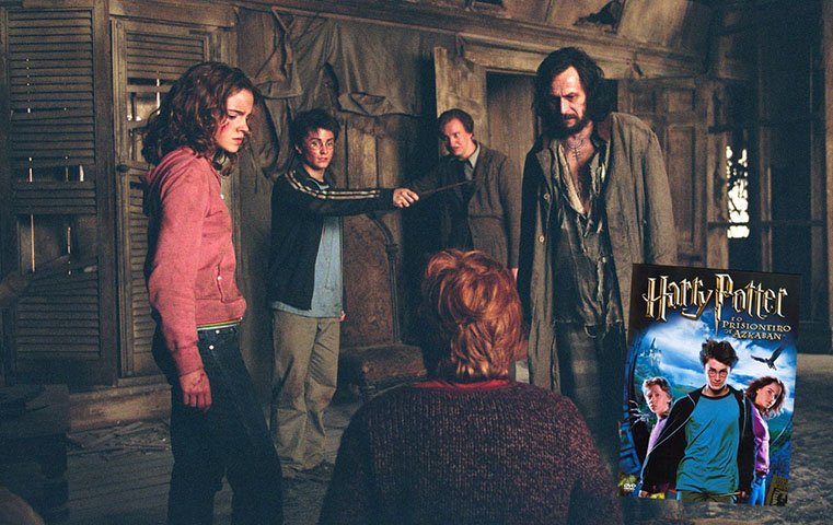 1º lugar: Harry Potter e O Prisioneiro de Azkaban  - Para muitos,  este é de longe o melhor filme de toda a saga Harry Potter.