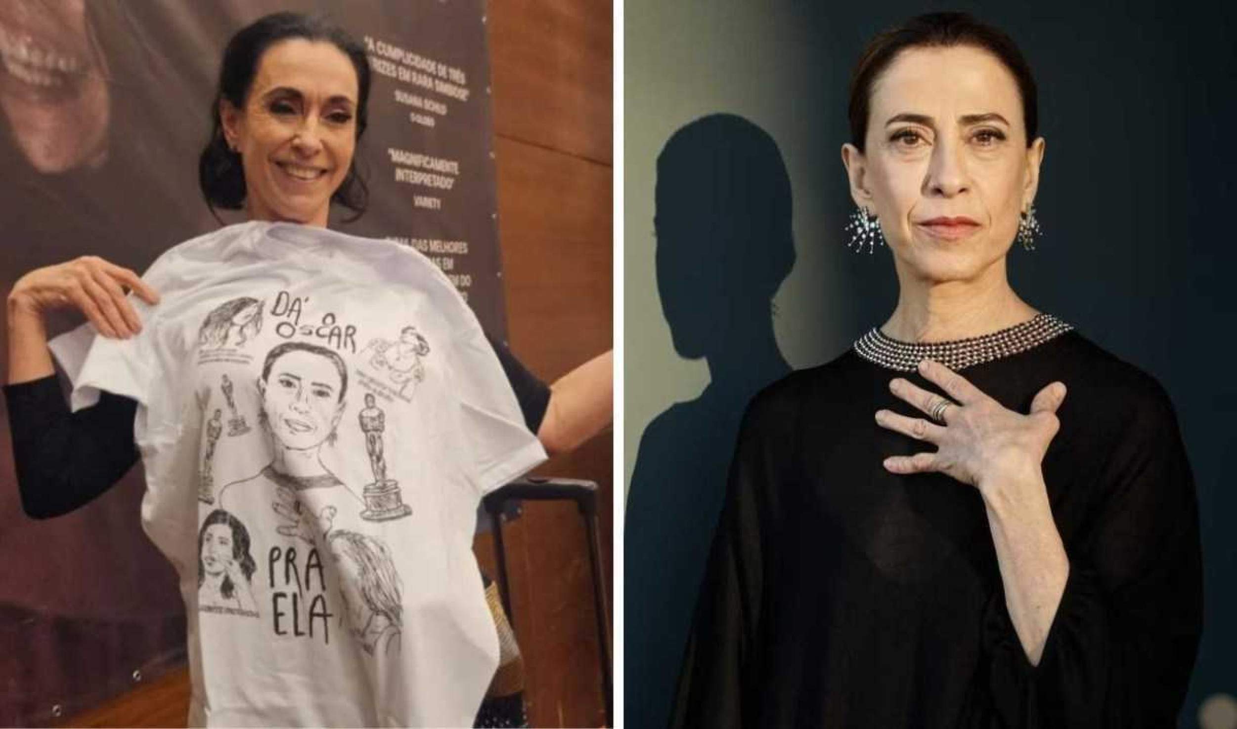 Sósia de Fernanda Torres faz campanha pela atriz: ‘Dá o Oscar para ela’